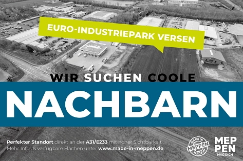 Anzeige Euro-Industriepark Meppen-Versen © bullshit media