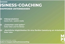 Wirtschaftsförderung der Stadt Meppen lädt zum Business Coaching