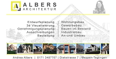 Angebotspalette des Architekturbüros Albers